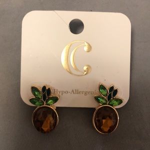 Pineapple earrings
